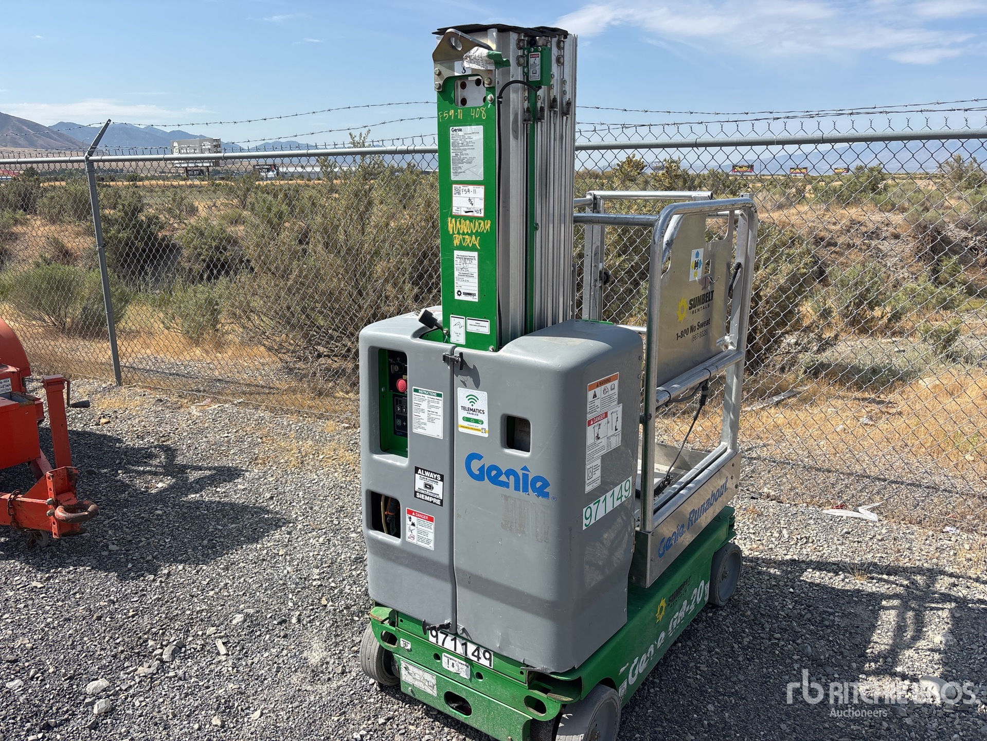 2017 Genie GR-20 Vertical Mast Lift