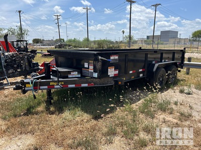 2026 Big Tex 14LP-16BK6SIRPD 16 ft T/A Dump Utility Trailer
