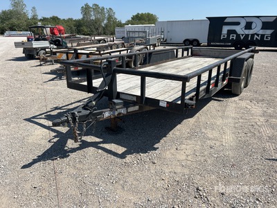 1998 Texas Bragg 20 ft T/A Remorque utilitaire