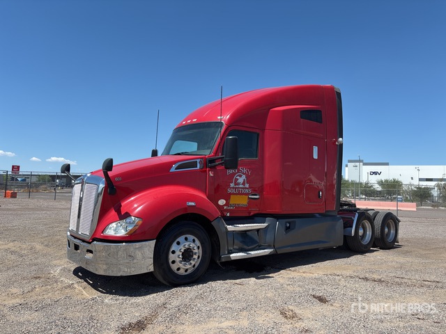 2017 Kenworth T-680 6x4 T/A Sleeper Truck Tractor