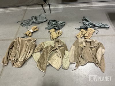 (213) Stuff Sacks, (16) Cold Weather Jackets & Assorted Items