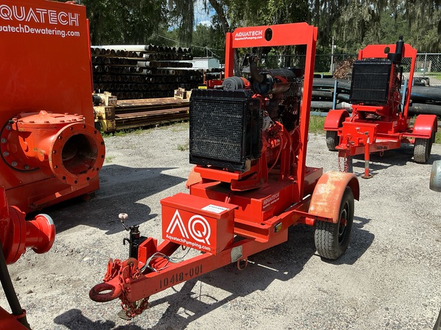 2006 Godwin CD100 Trailer-Mounted Water Pump