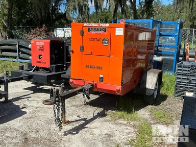 Global GSTDP Trailer-Mounted Pompe à eau