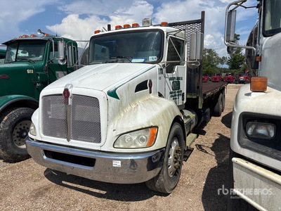 2014 Kenworth T370 6x4 Flatbed Truck