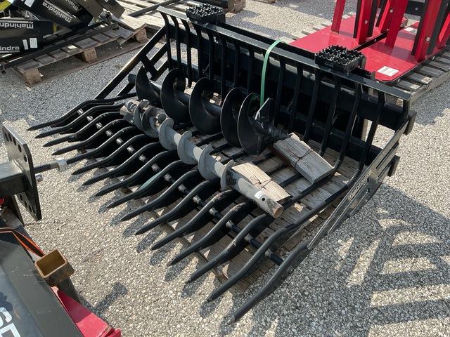 Quantity of (1) Paladin 66 in Bucket & (2) Auger Bits (Unused)