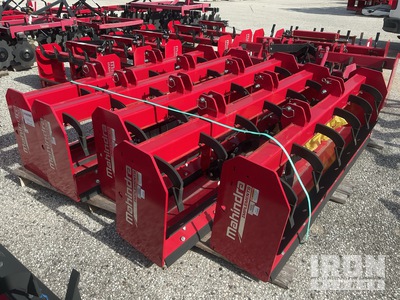 Quantity of (5) Mahindra 20KBS2084-M 84 in 3-Point Box Blade (Unused)
