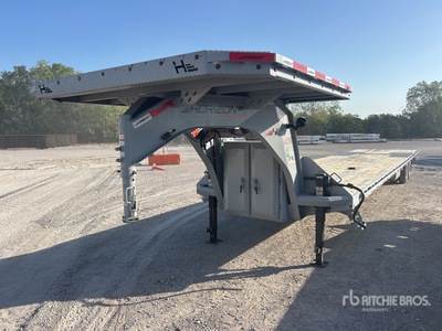 2025 Horizon FYZGN-4415K 52 ft T/A Gooseneck Remolque con Rampa Abatible Hidráulica