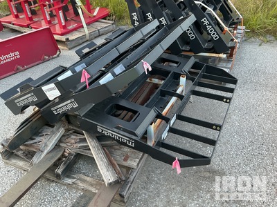 Quantity of (3) Mahindra PFA4000 48 in Tractor Pallet Forks (Unused)