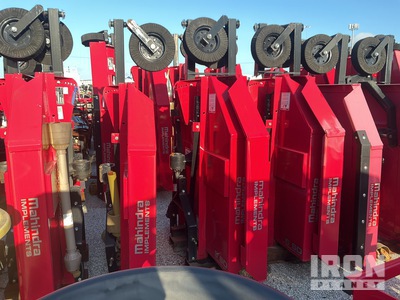 Quantity of (2) Mahindra 5 SD SP 5 ft 3-Point Hitch Rotary Cutters (Unused)