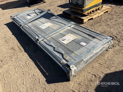 Quantity of (100) 2026 STARVOX S3048F Galvalume Corrugated Steel Panels (Black) Divers - Matériaux de construction (Unused)