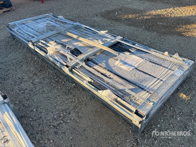 Quantity of (100) 2026 STARVOX S3048F Galvalume Corrugated Steel Panels (Black) (Unused)