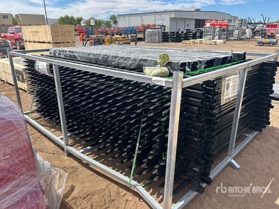 Quantity of (30) 2026 STARVOX SV0810-30 10 ft x 7 ft Powder Coated Clôture (Unused)