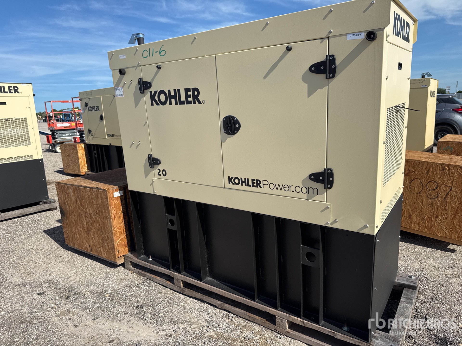 Kohler 22 kW 20REOZK Generator Set (Unused)