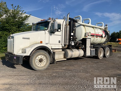 2007 Alma TC407/412 on 2007 Kenworth T800 6x4 Vacuum Tanker Truck