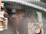 General Appearance with Frame Stamp Serial Number/VIN Photo