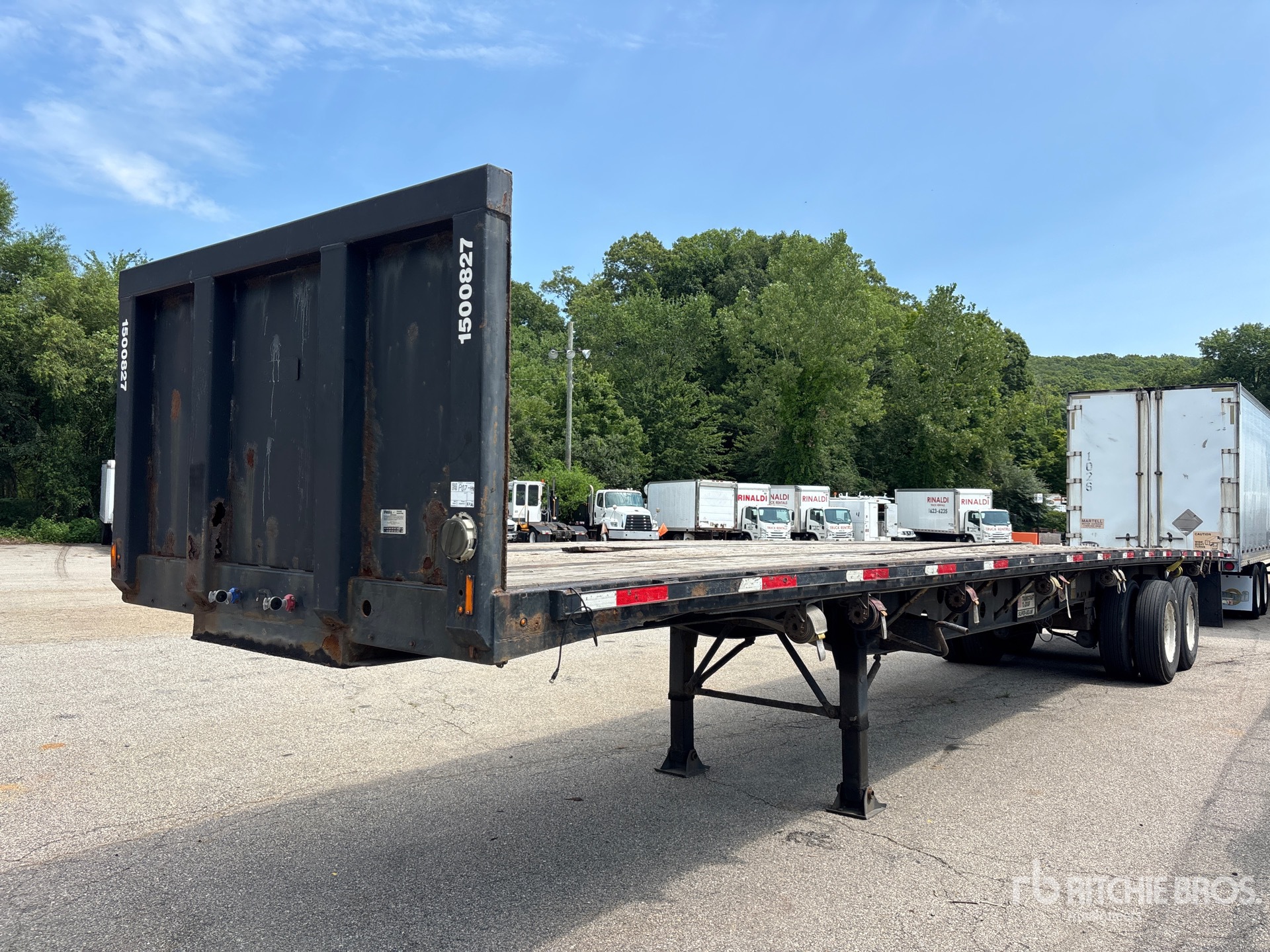 2003 Transcraft TL2000 45 ft T/A Flatbed Trailer