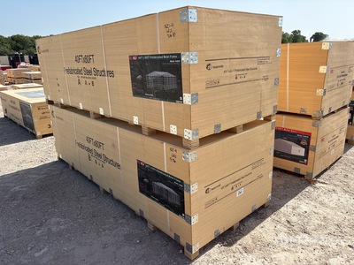 2026 KJ K4080 80 ft x 40 ft Prefabricated Metal Frame (Unused)