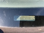 Frame Stamp Serial Number/VIN Photo