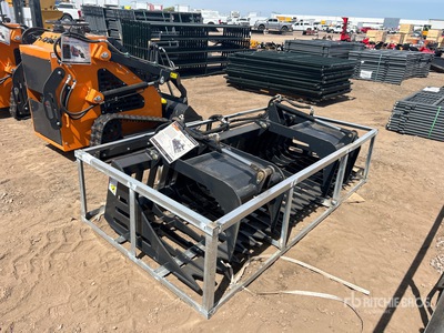 2026 ARTEER RGB-84W 84 in Rock Skid Steer Grapple Bucket (Unused)