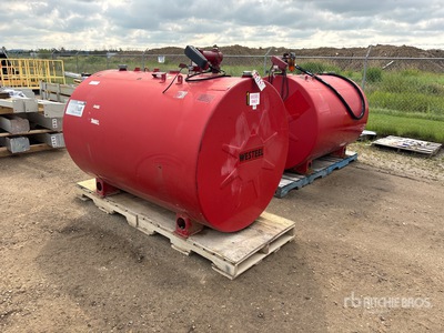 Quantity of (2) Steel Fuel Tank
