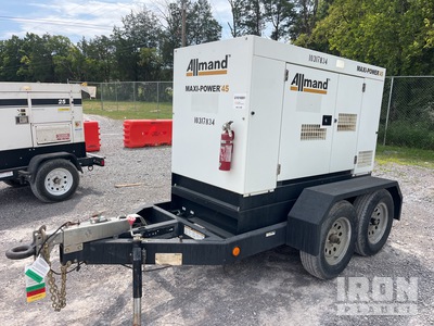 2020 (unverified) Allmand MP45 45 kVA Mobile Generator Set