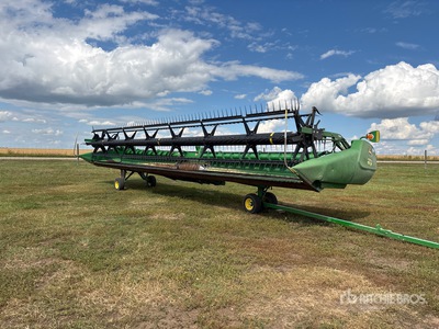 2012 John Deere 635D 35 ft Draper Combine Header