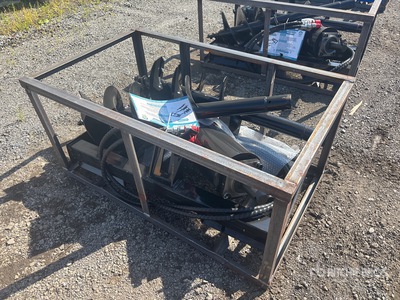2026 Mower King SSECAG-Y スキッドステアオーガー (Unused)