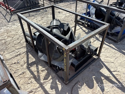 2026 Mower King SSECAG-Y Skid Steer Auger (Unused)