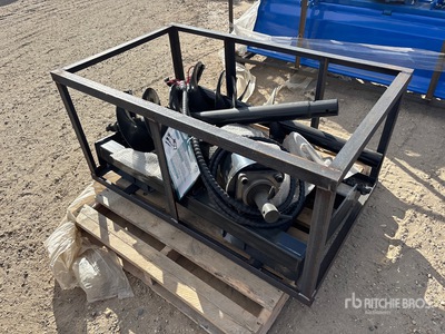 2026 Mower King SSECAG-Y Skid Steer Auger (Unused)