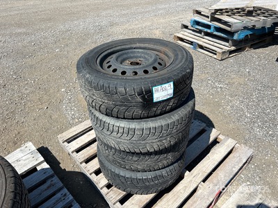 Quantity of (4) Aelus Ice 195/65R15 Winter Tires