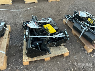 Quantity of (7) 2026 AGT 12EX-SET7 Mini Excavator Attachment Set Attacco per escavatore (Unused)