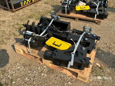 Quantity of (7) 2026 AGT 12EX-SET7 Mini Excavator Attachment Set Accessoire divers pour pelle (Unused)
