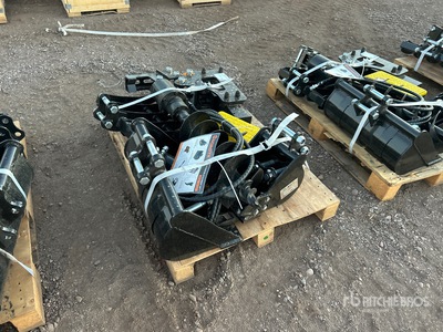 Quantity of (7) 2026 AGT 12EX-SET7 Mini Excavator Attachment Set Attacco per escavatore (Unused)