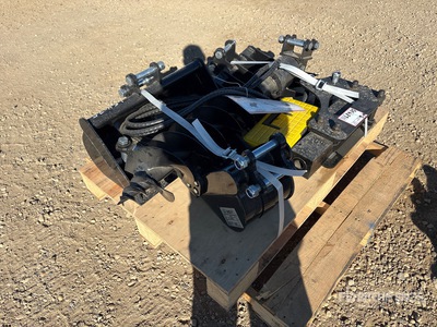 Quantity of (7) 2026 AGT 12EX-SET7 Mini Excavator Attachment Set (Unused)