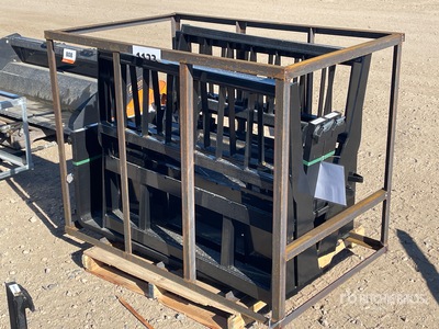 Quantity of (5) 2026 Mower King SA-100 48 in Skid Steer Forks (Unused)