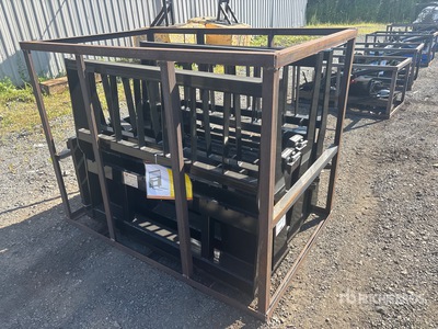 Quantity of (5) 2026 Mower King SA-100 48 in スキッドステア用フォーク (Unused)