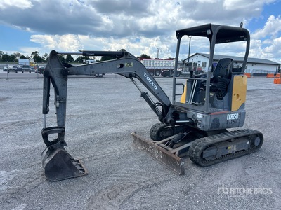 2018 Volvo ECR25D Mini Excavator