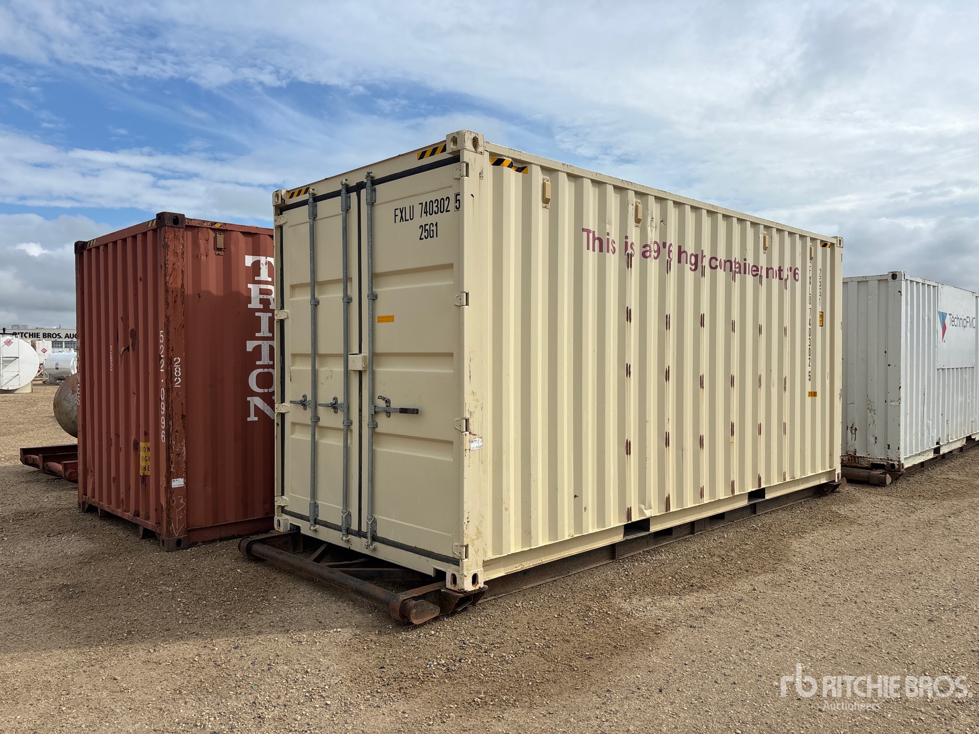 2018 20 ft High Cube Double-Ended Storage Container
