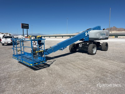 2018 Genie S60X 4WD Diesel Plataforma Elevadora Telescópica