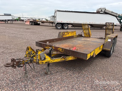 1997 Fleming T312SB 14 ft T/A Plant Trailer