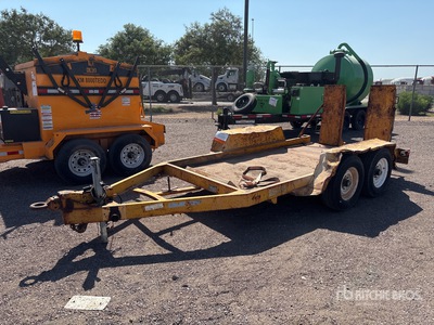 1997 Fleming T312SB 12 ft T/A Rimorchio per attrezzatura