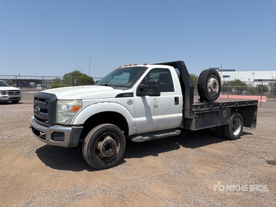 2012 Ford F-450 XL 4x2 Flatbed Truck
