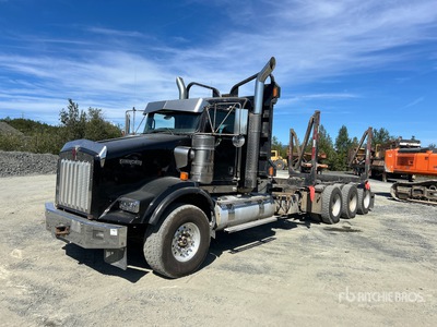2017 Kenworth T800 8x6 Short Wood Log Truck