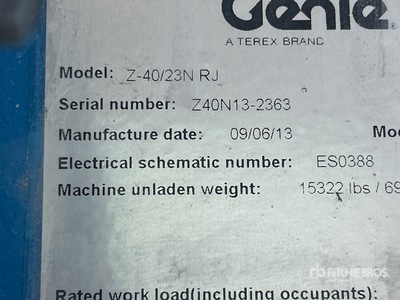 Genie Z-40/23N Articulating Boom Lift