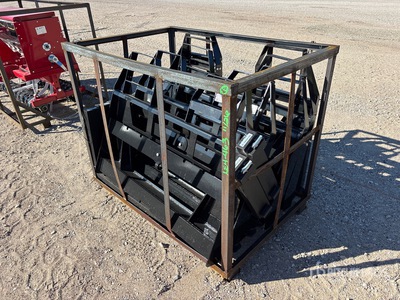 Quantity of (5) 2026 AGT ISOCPF48-6600-FF 48 in 6600 lb Wheel Loader Forks (Unused)