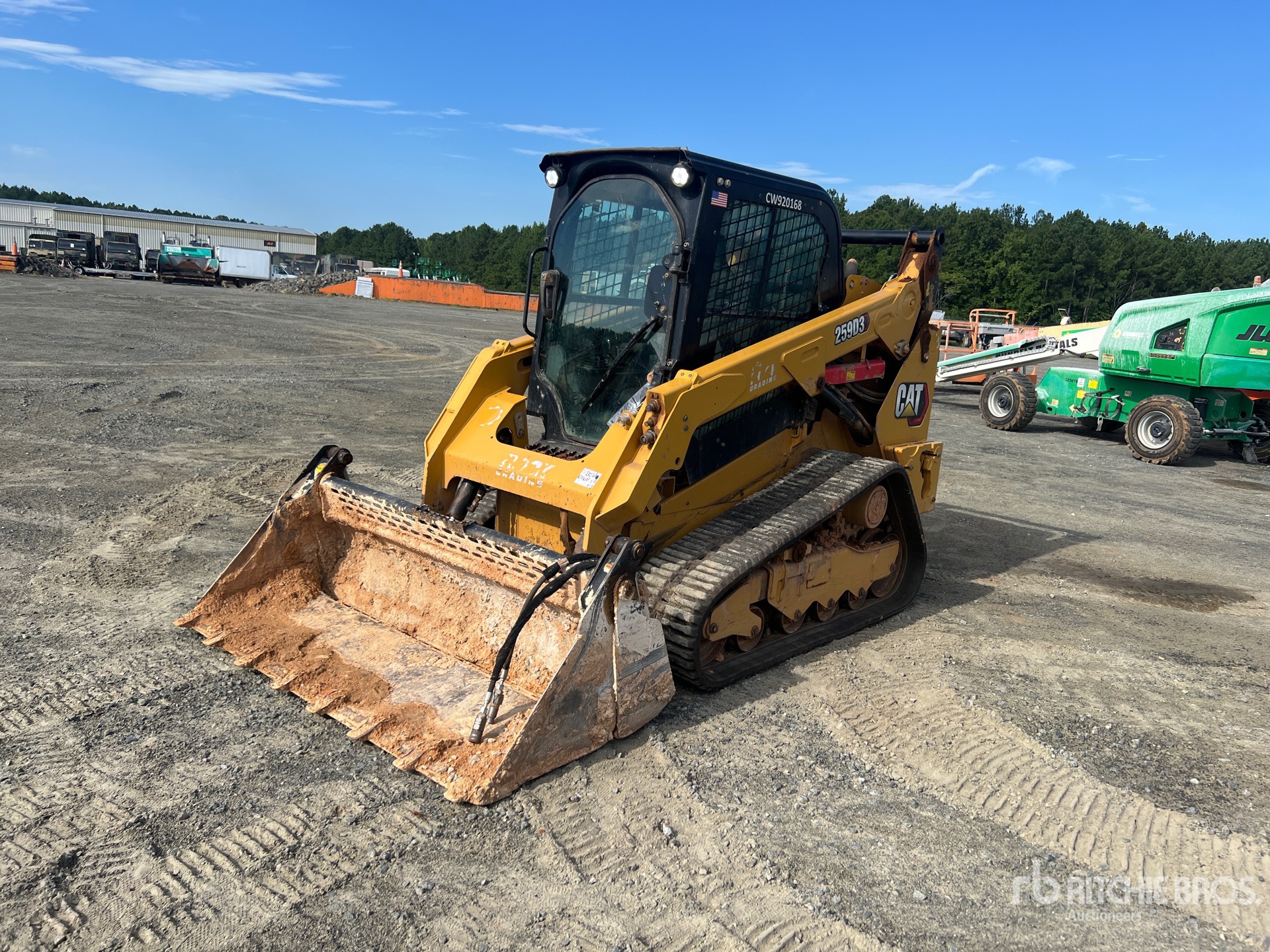 2022 Cat 259D3 Compact Track Loader