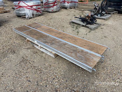 Quantity of (2) 19 in x 10 in Scaffolding