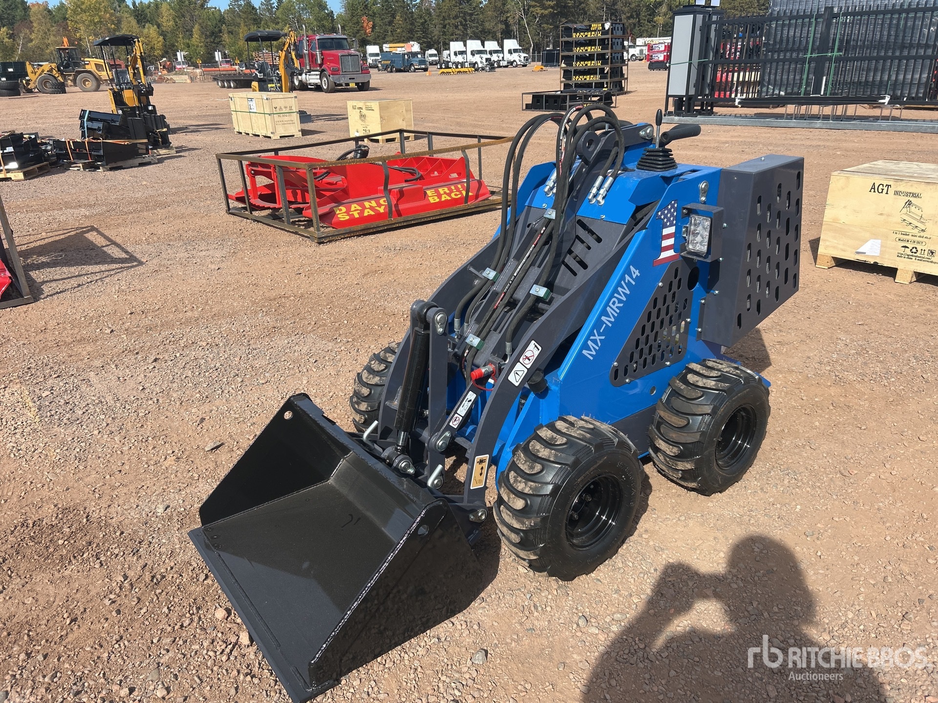 2026 AGT MX-MRW14 Mini Skid Steer Loader (Unused)
