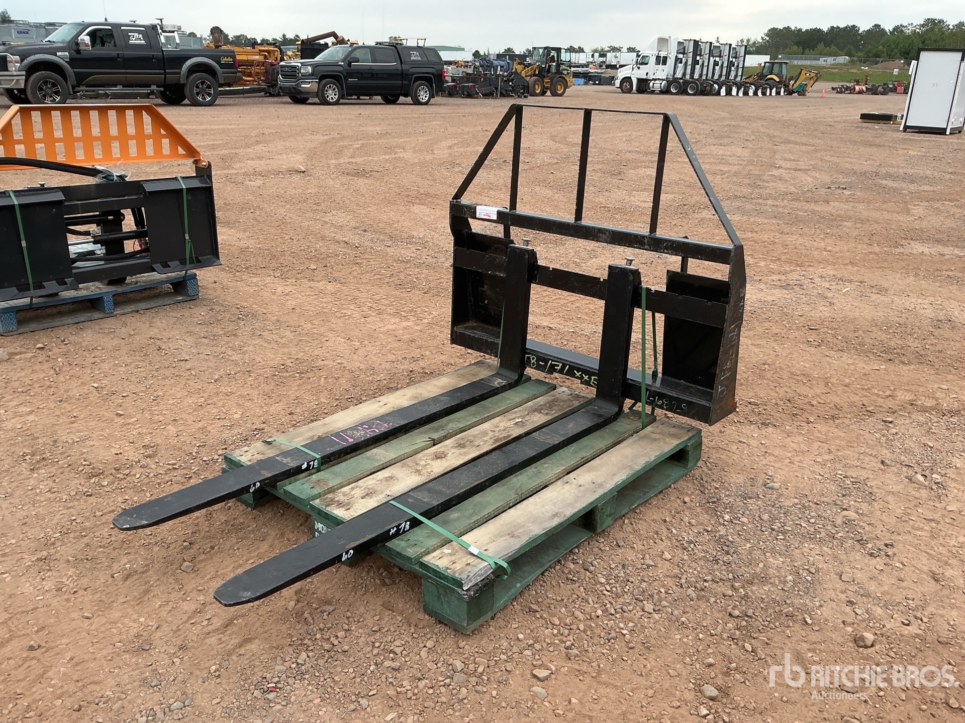 60 in Skid Steer Forks (Unused)
