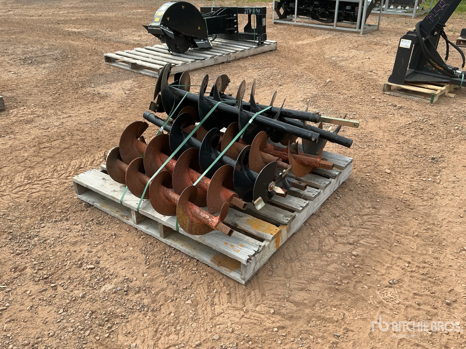 Quantity of (12) Skid Steer Auger Bit (Unused)